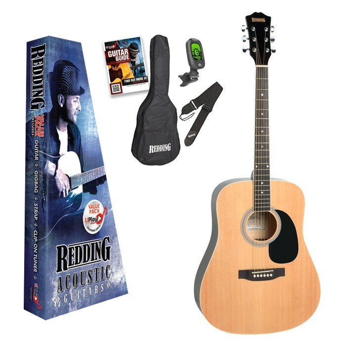 Redding 4/4 Dreadnought Acoustic Guitar